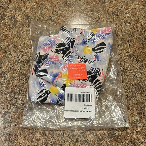 Free People Printed Volley Skort Size Small Mystic Floral High Rise NEW - Picture 14 of 14